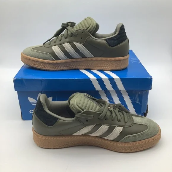adidas gazelle silver green womens Men's Adidas Samba XLG